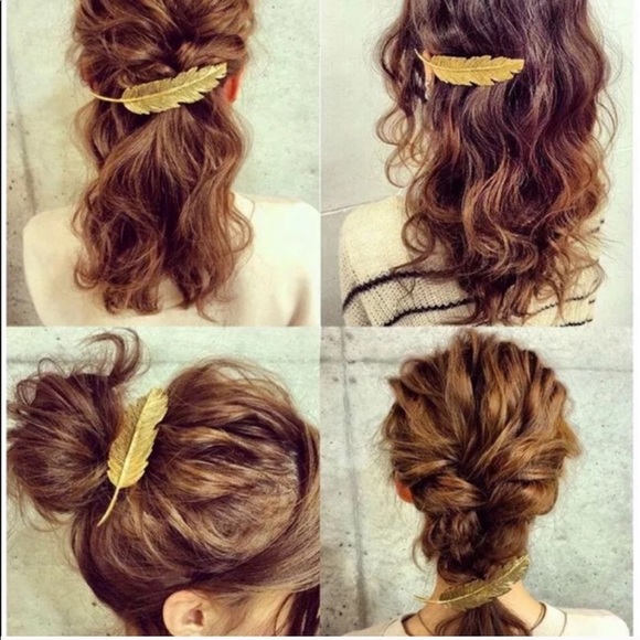 NEW Vintage Feather Clip - Picture 2 of 3